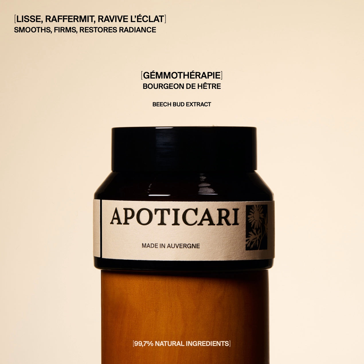 Crème anti-âge au bourgeon de hêtre