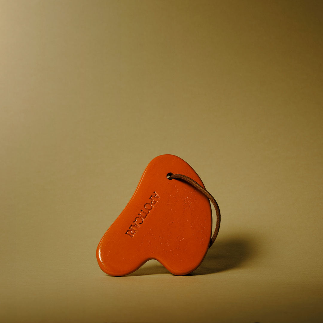 Gua Sha en céramique émaillée